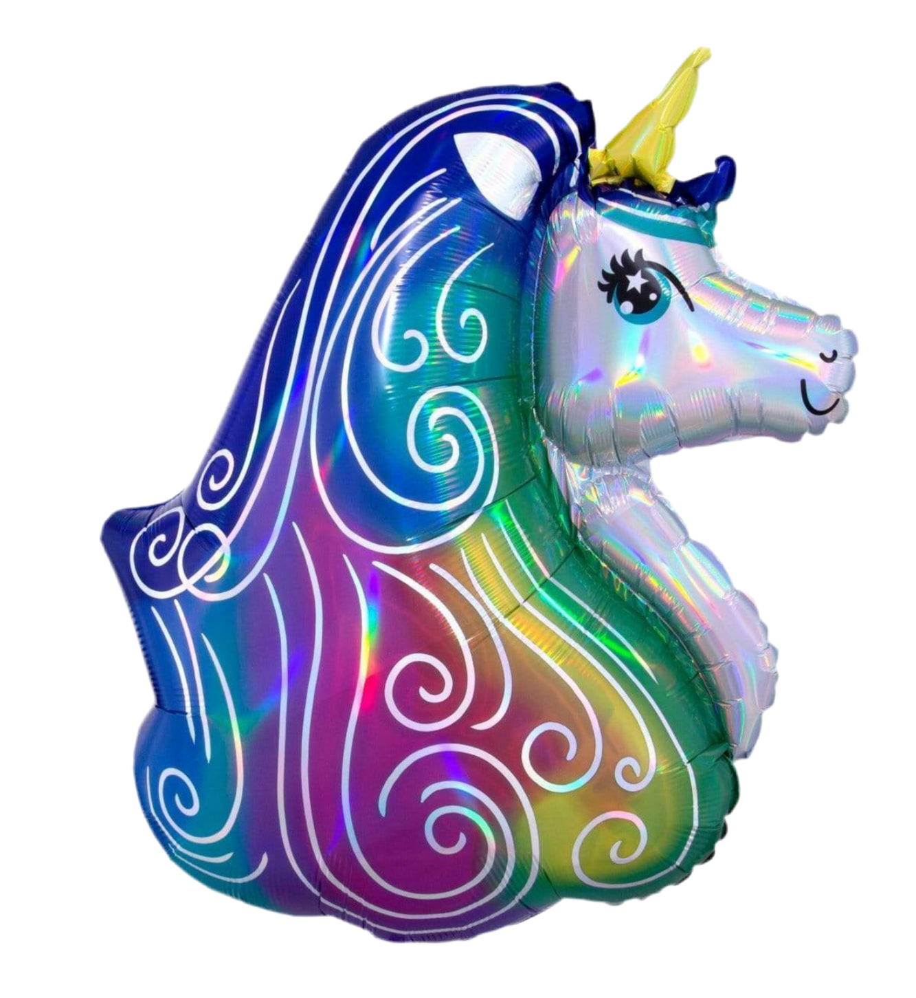 Anagram 30" Iridescent Rainbow Unicorn Balloon